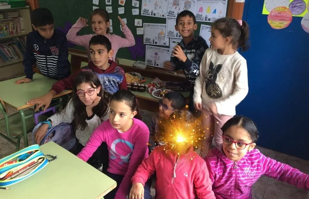Foto 4 - Los coles de la comarca se vuelcan con la celebraci&oacute;n de Halloween  