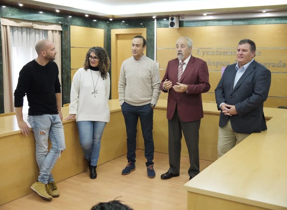 Foto 3 - Carbajosa inaugura el nuevo programa formativo en el que participan siete desempleados del...