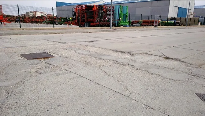 IU Tierra de Peñaranda denuncia la situación que presenta el polígono industrial El Inestal