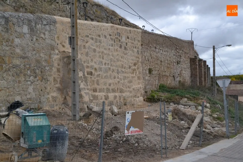 Foto 6 - En marcha la reparaci&oacute;n adicional en el muro de contenci&oacute;n de la Cuesta de Santiago  