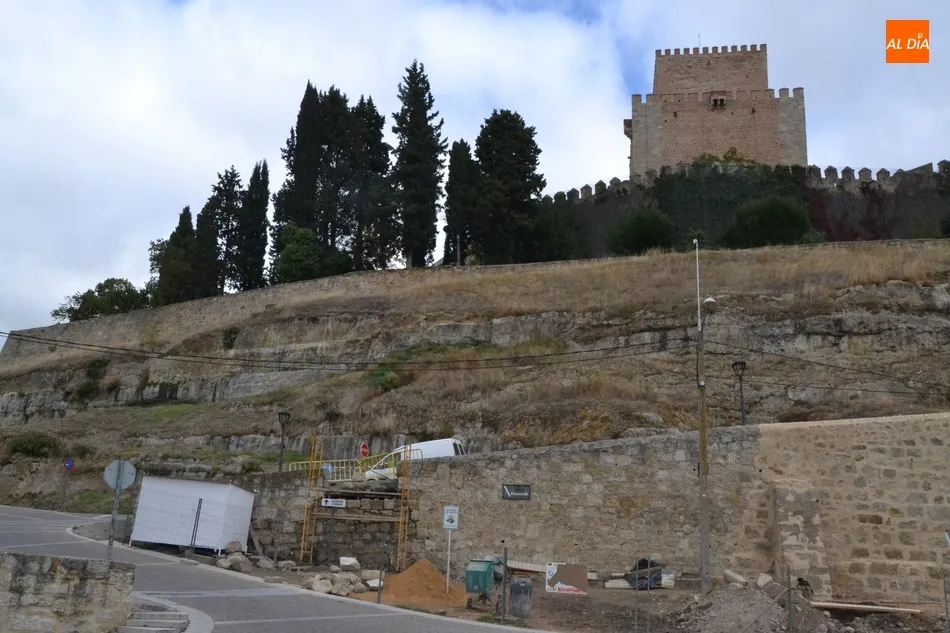 Foto 3 - En marcha la reparaci&oacute;n adicional en el muro de contenci&oacute;n de la Cuesta de Santiago  