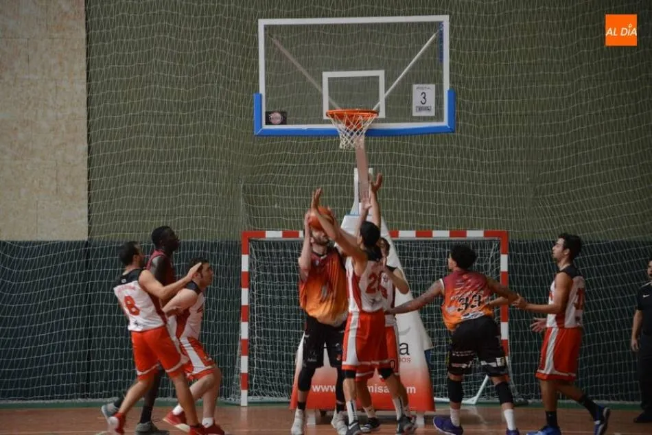 El Aquimisa Carbajosa durante el encuentro contra el Porriño / Foto: Lydia González.