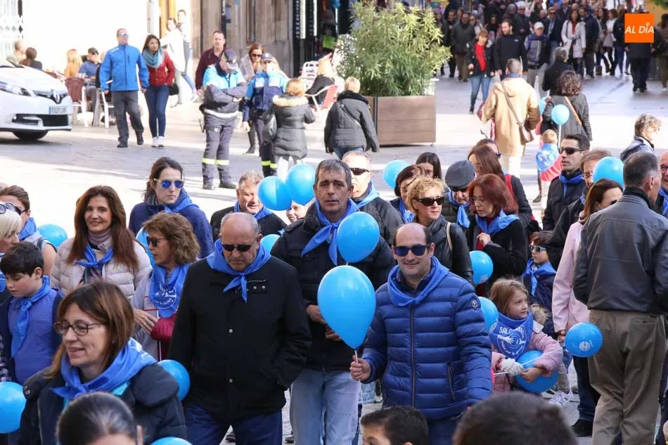 Foto 11 - Medio millar de salmantinos muestran&nbsp;su solidaridad con los diab&eacute;ticos  