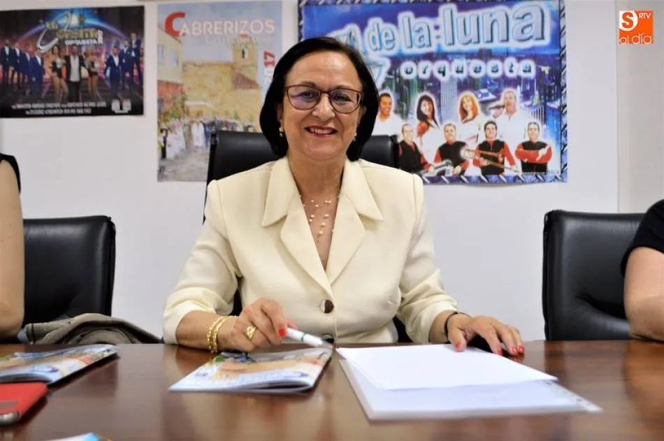 Lourdes Villoria, alcaldesa de Cabrerizos