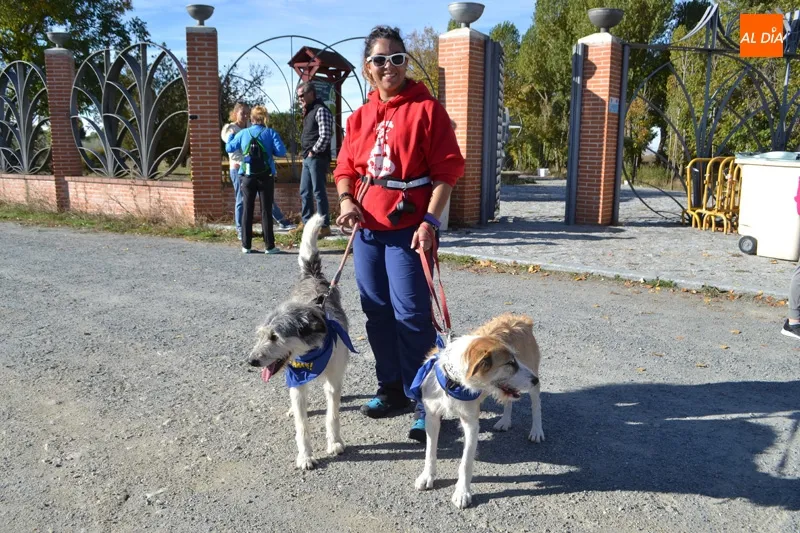 Foto 4 - Corredores y amantes de los animales se unen en el I Canicross Ciudad de Pe&ntilde;aranda