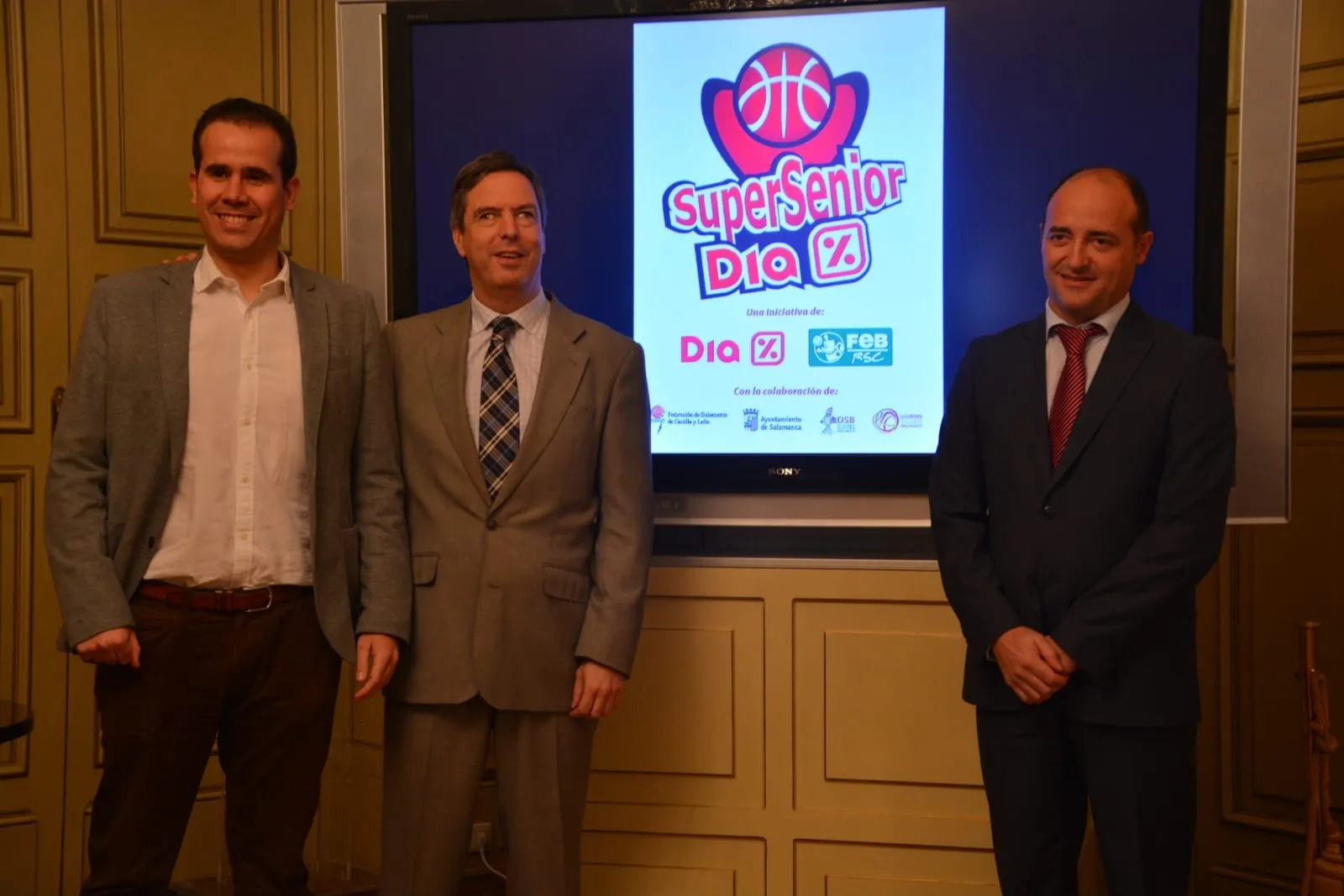 Fernando Vázquez, Enrique Sánchez-Guijo y Carlos Aznar