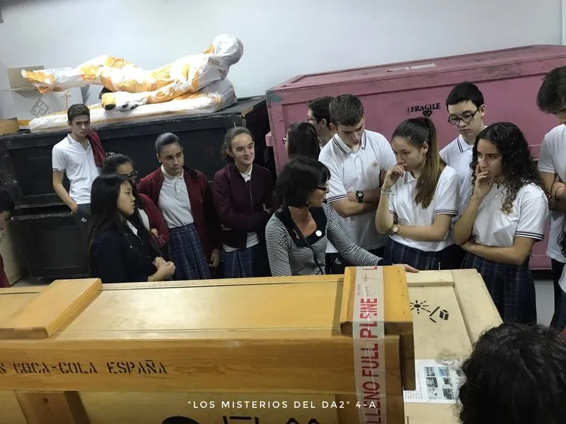 Foto 10 - Los alumnos de ESO del colegio San Juan Bosco visitan el DA2 y el Museo del Comercio  