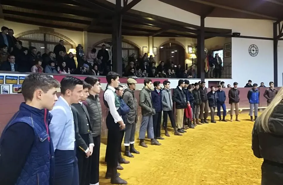 Imagen de la tienta inaugural del Bolsín 2018 en tierras cacereñas