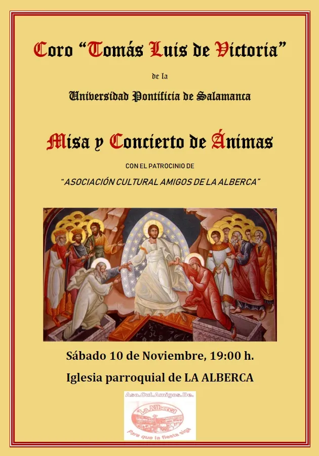 Foto 2 - El coro Tom&aacute;s Luis de Victoria actuar&aacute; en la Misa y Concierto de &Aacute;nimas