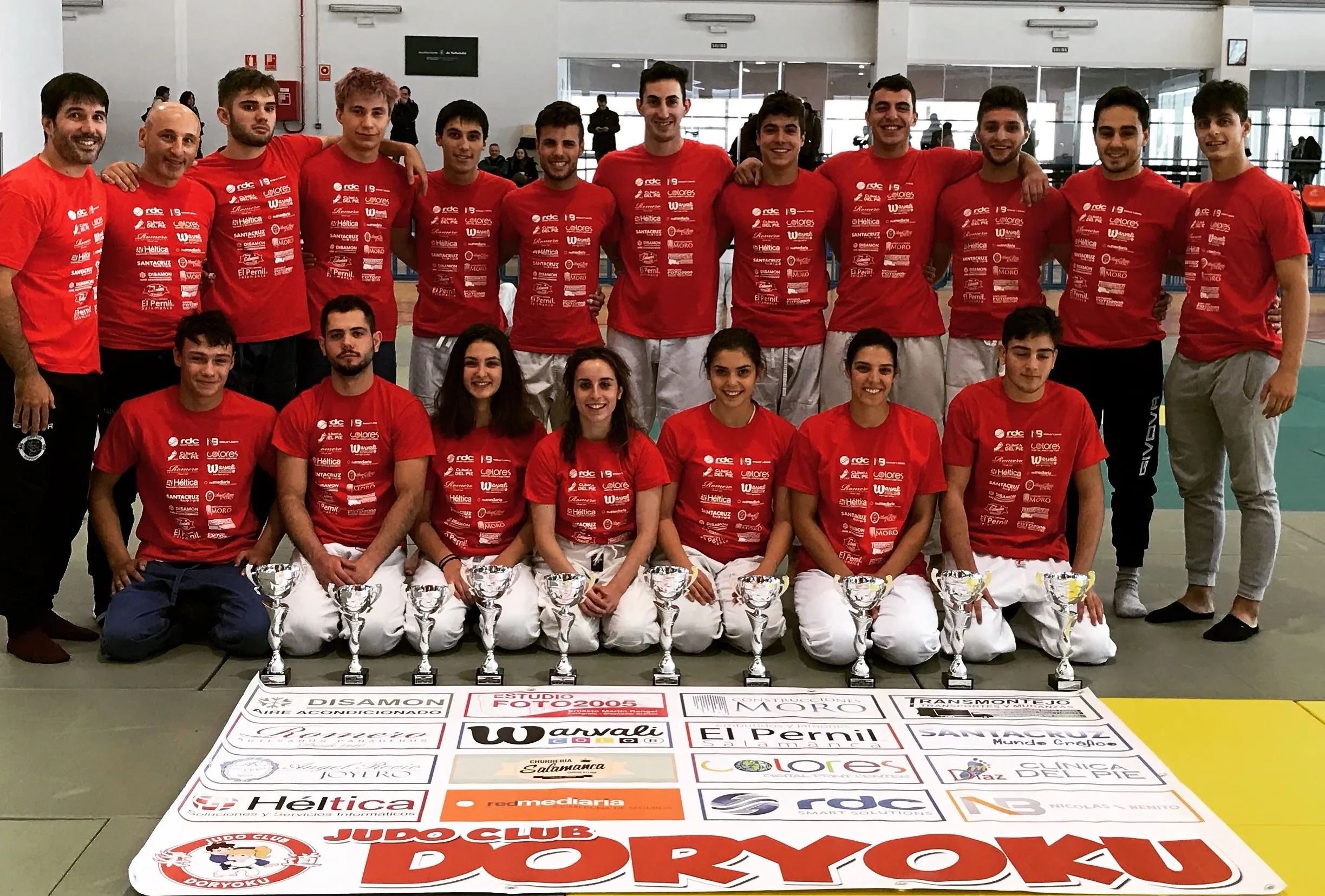 El Judo Club Doryoku se trae once medallas del autonómico de Valladolid