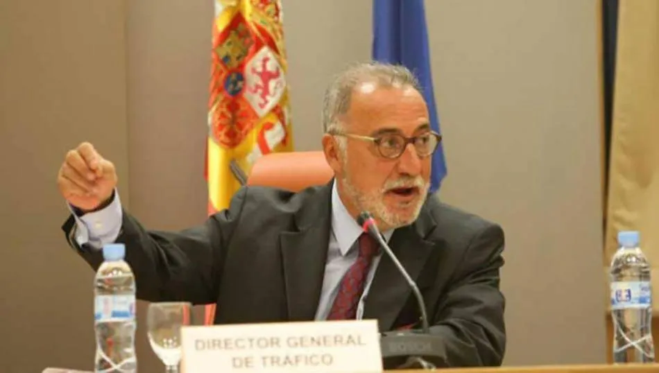 El director General de Tráfico, Pere Navarro, en una rueda de prensa