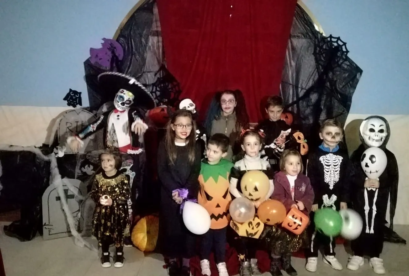 Sieteiglesias también disfrutó de su fiesta de Halloween
