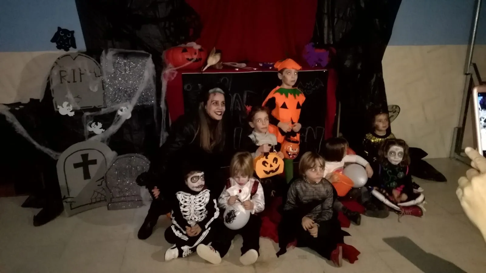 Foto 5 - Sieteiglesias tambi&eacute;n disfrut&oacute; de su fiesta de Halloween