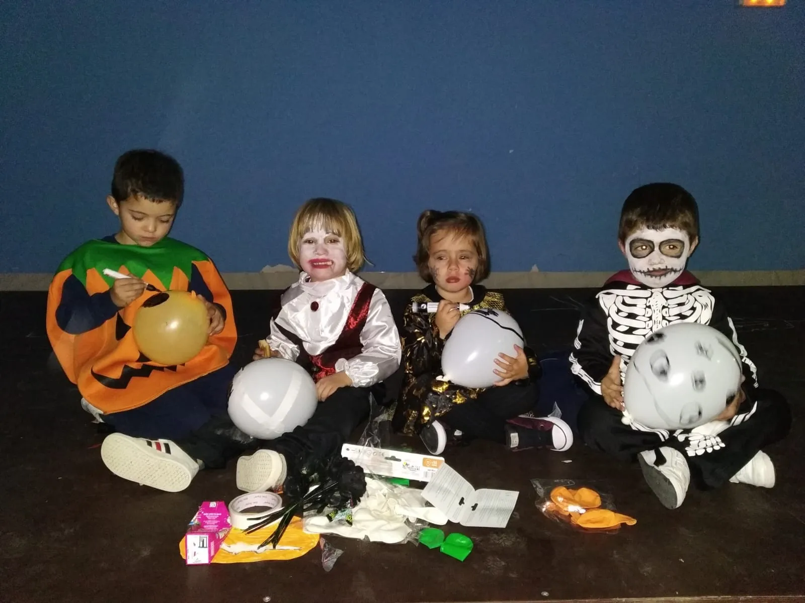 Foto 2 - Sieteiglesias tambi&eacute;n disfrut&oacute; de su fiesta de Halloween