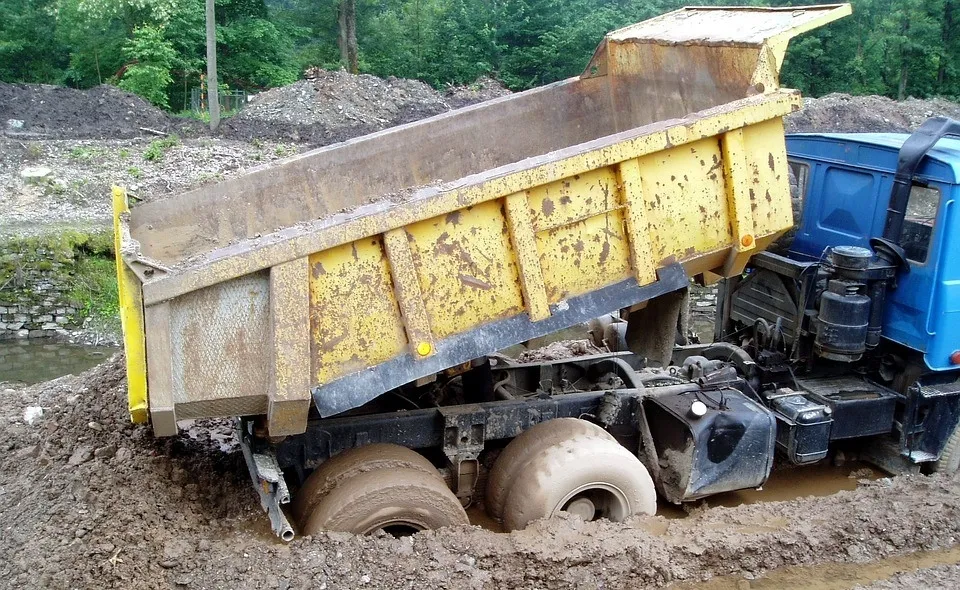 Imagen de archivo de un dúmper