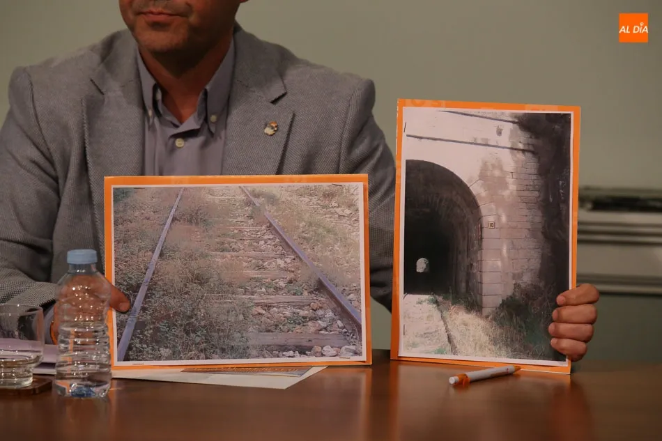 Foto 4 - Ciudadanos critica la &ldquo;mala gesti&oacute;n&rdquo; del PP en el proyecto de la v&iacute;a f&eacute;rrea de La Fregeneda