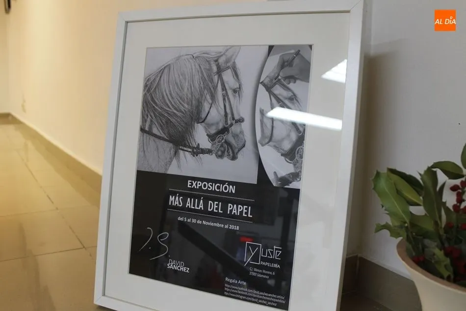 Foto 2 - &lsquo;M&aacute;s all&aacute; del papel&rsquo;, los expresivos retratos de David S&aacute;nchez