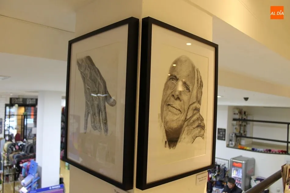Foto 3 - &lsquo;M&aacute;s all&aacute; del papel&rsquo;, los expresivos retratos de David S&aacute;nchez