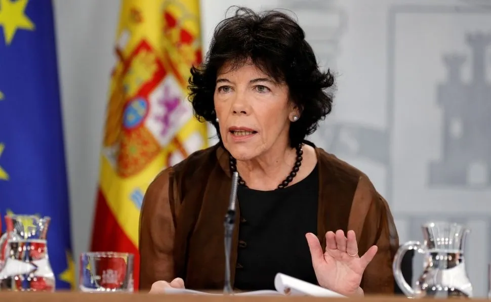 Isabel Celaá, ministra de Educación y Formación Profesional