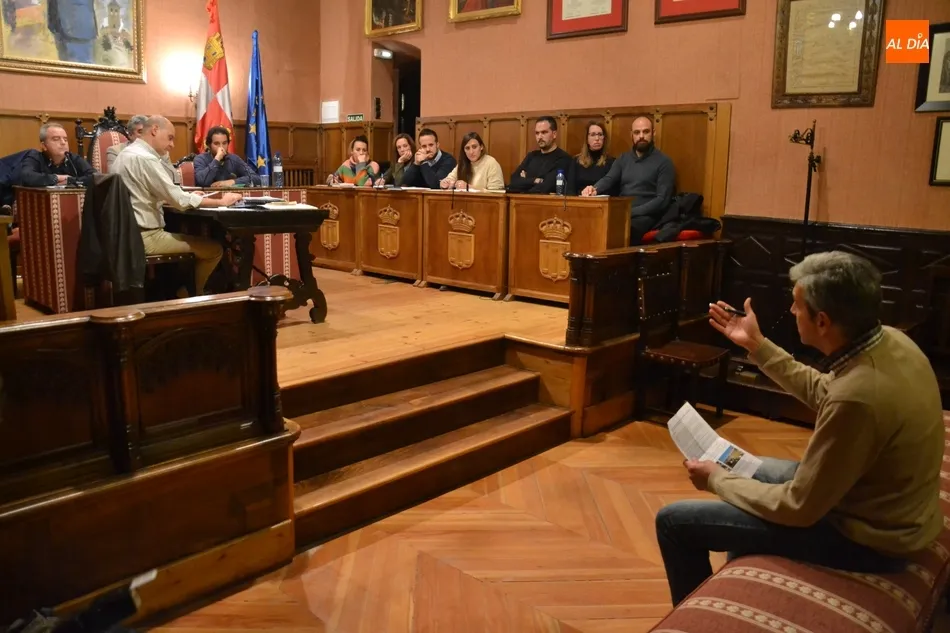 Intervención del ciudadano representante de los vecinos de San Pelayo