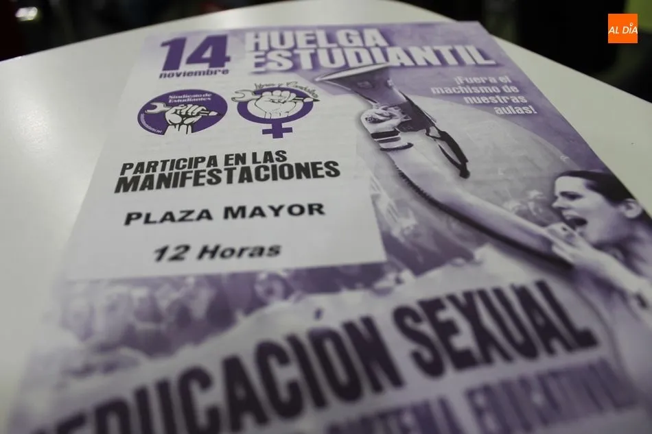 Foto 2 - El Sindicato de Estudiantes sale a la calle bajo el lema &lsquo;Fuera el machismo de nuestras aulas&rsquo;