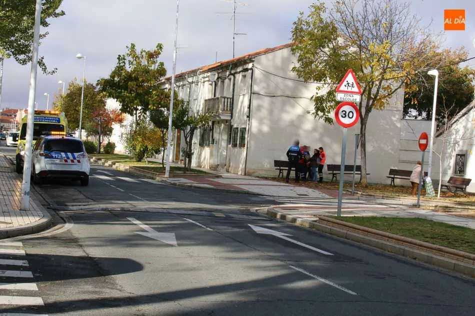 Foto 2 - Susto para una viandante que tuvo que ser atendida en la avenida Carlos I