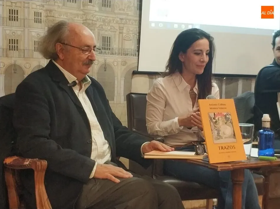 Foto 4 - El poemario Trazos ve la luz de la mano de Antonio Colinas y M&oacute;nica Velasco