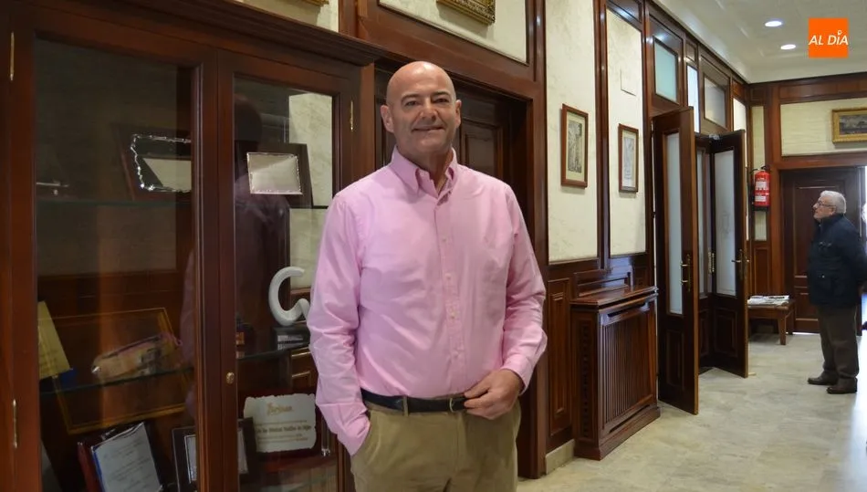 Javier Garrido, portavoz de Tú Aportas en Béjar