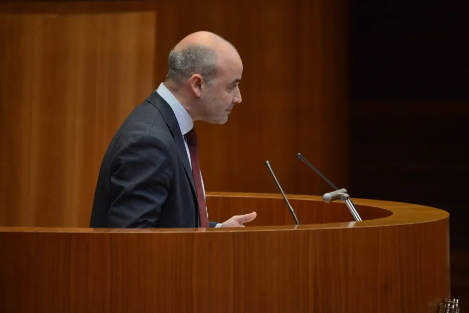 El procurador de Cs en las Cortes de Castilla y León, David Castaño