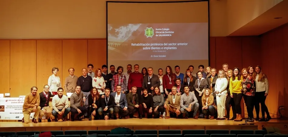 Participantes en la 4ª Reunión Científico Social Ciudada de Salamanca, en el Palacio de Congresos
