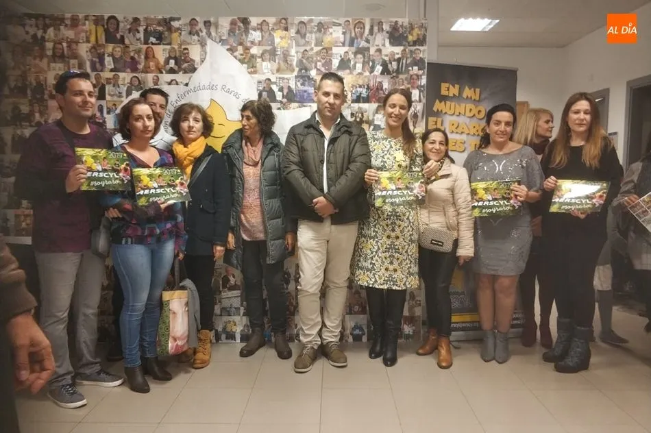 Presentación del Calendario Solidario 2019 de Aerscyl. Foto: Lydia González