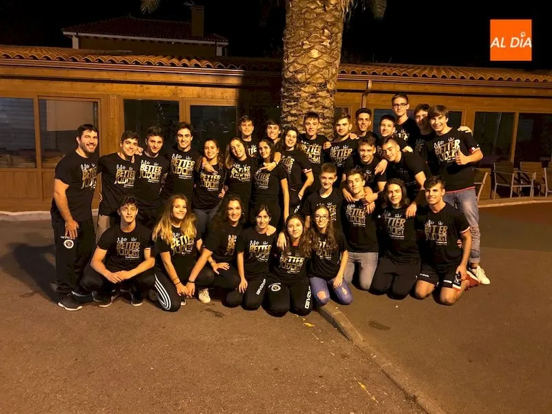 Integrantes del club que viajarán a competir este fin de semana
