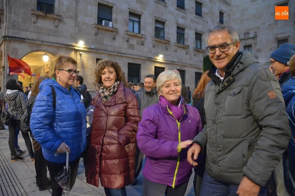 Foto 10 - Deslucida protesta en Salamanca contra la sentencia del Supremo sobre las hipotecas