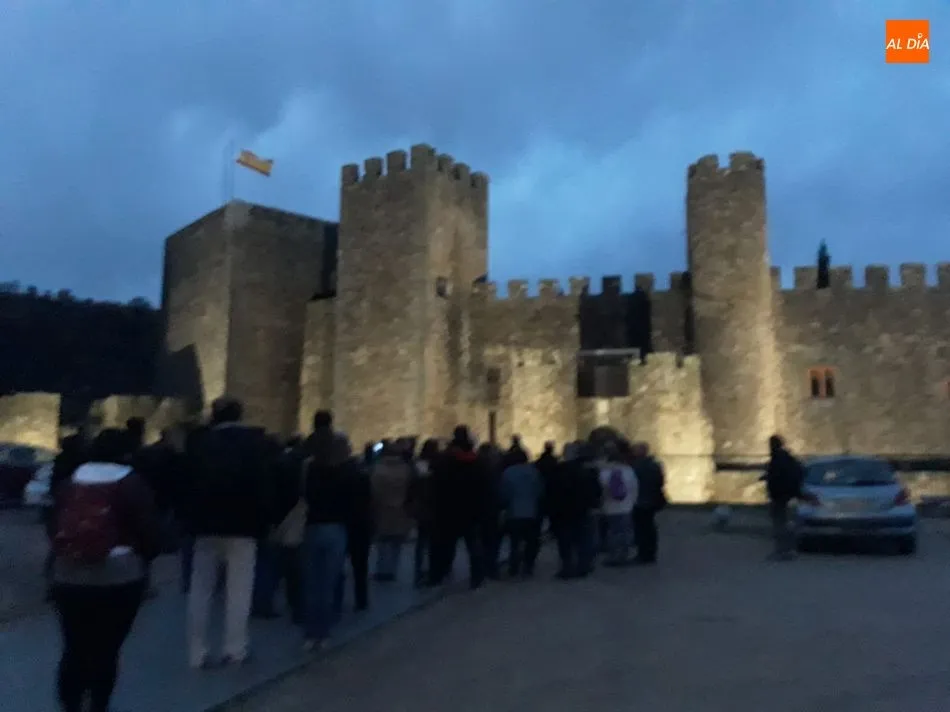 Los 1.000 Otoños de Salamanca visitan el Castillo de San Vicente