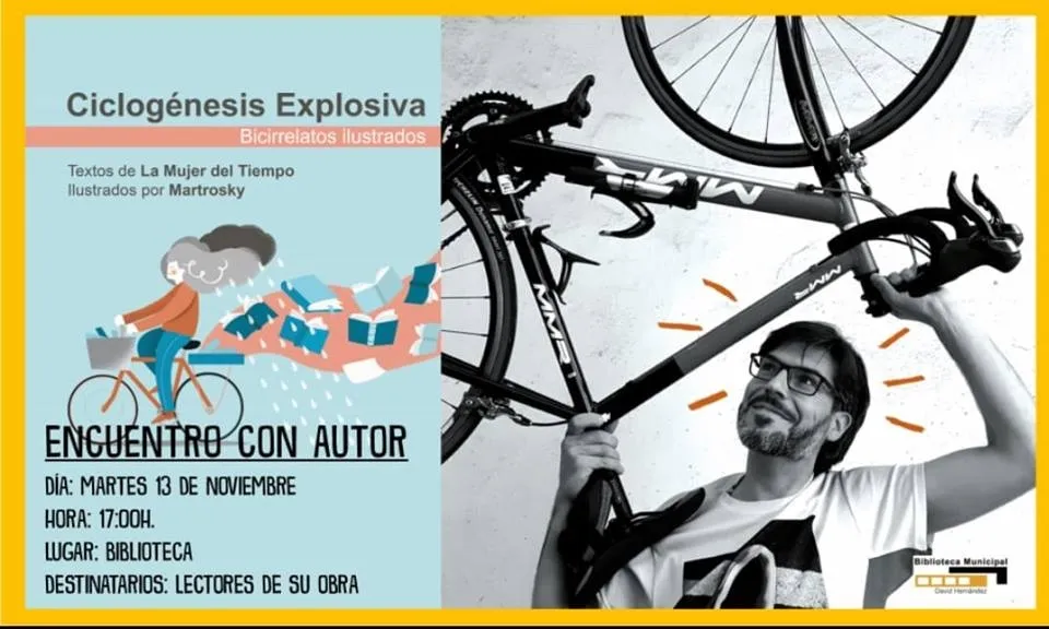 Foto 2 - Sa&uacute;l Mart&iacute;n acompa&ntilde;ar&aacute; al club de lectura local en la sesi&oacute;n de ma&ntilde;ana