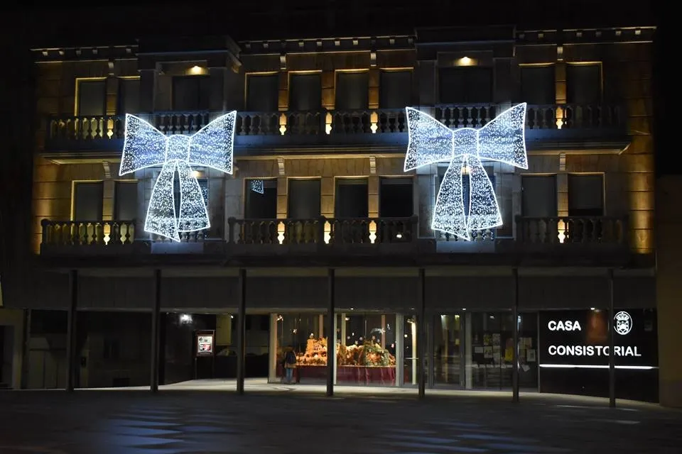 El Ayuntamiento volverá a ser uno de los puntos centrales de la iluminación navideña