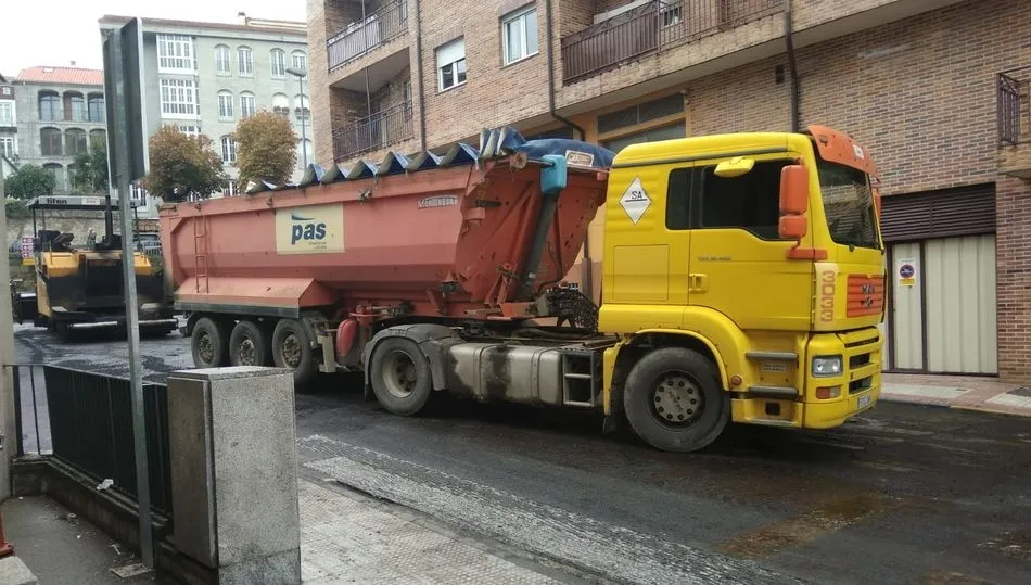 Fotografía desde la entrada del Hospital Virgen del Castañar