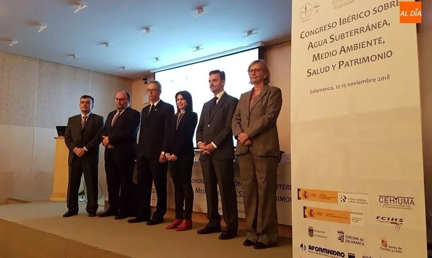 Inauguración del Congreso Ibérico de Agua Subterránea, Medio Ambiente, Salud y Patrimonio