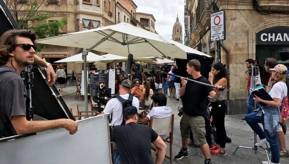 Este año los rodajes de todo tipo se han sucedido en Salamanca