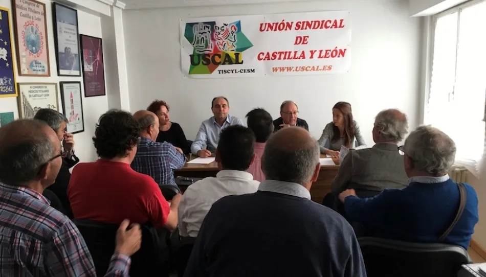 Reunión de la junta directiva de la Unión Sindical de Castilla y León, Uscal