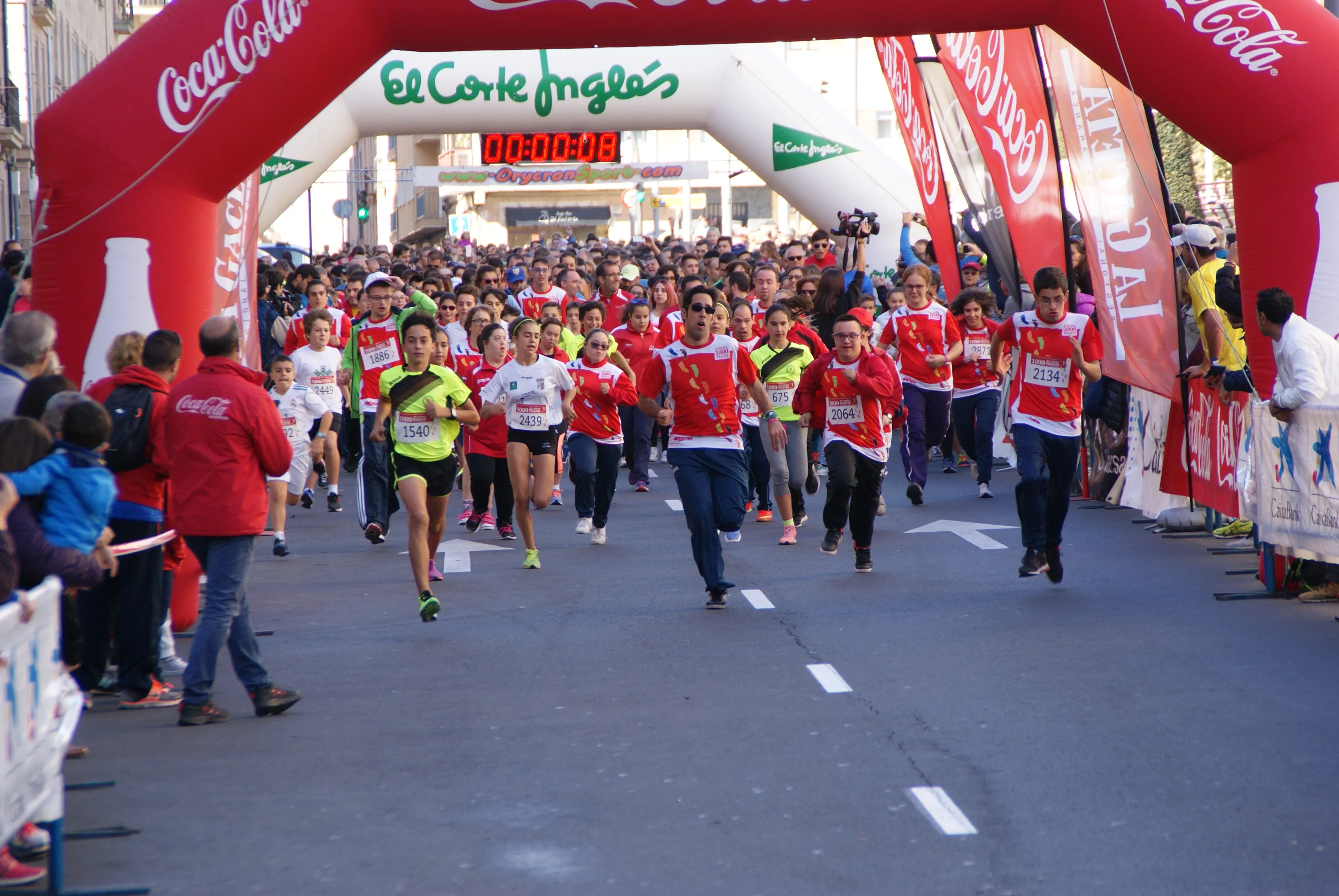 Superados los 2.000 inscritos para la IX Carrera de los 1.000 pasos