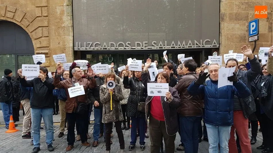 Foto 4 - Huelga general de los funcionarios de Justicia para rechazar la reforma de la Ley Org&aacute;nica del...