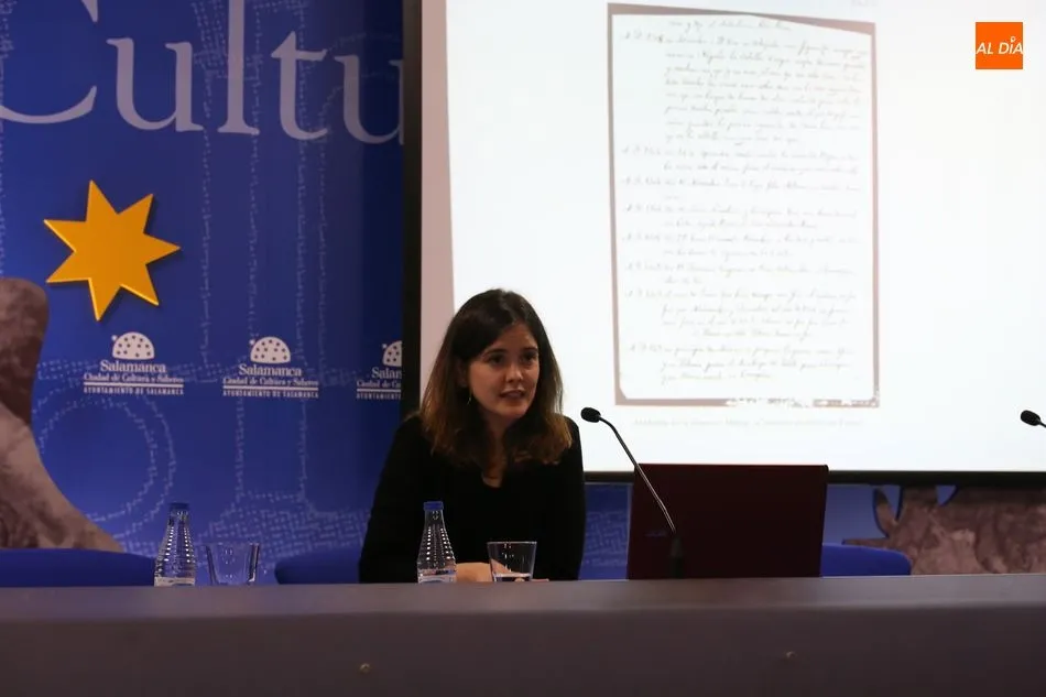 Foto 4 - Mar&iacute;a L&oacute;pez&nbsp;redescubre la historia de la primera catedr&aacute;tica de la USAL  