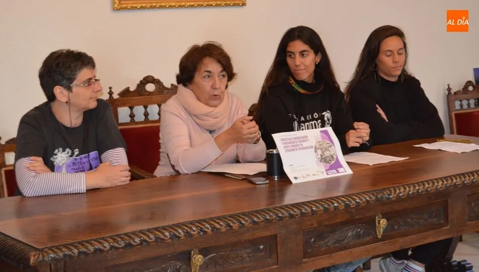 Jornadas feministas organizadas por la Asociación de Mujeres Deobriga Vetonum (Amdeve)