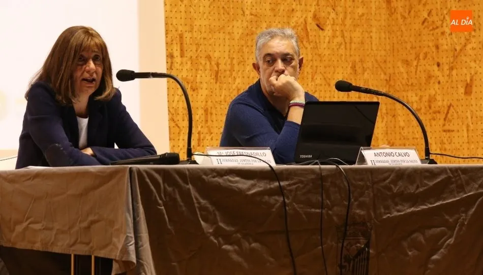 La concejala de Salud Pública, María José Fresnadillo, ha inaugurado las jornadas en El Charro. Foto: Alberto Martín