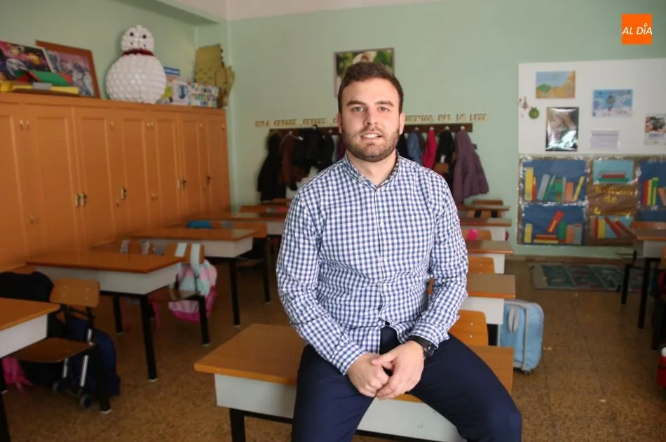 Marcos Sánchez, profesor de tecnología, matemáticas y plástica