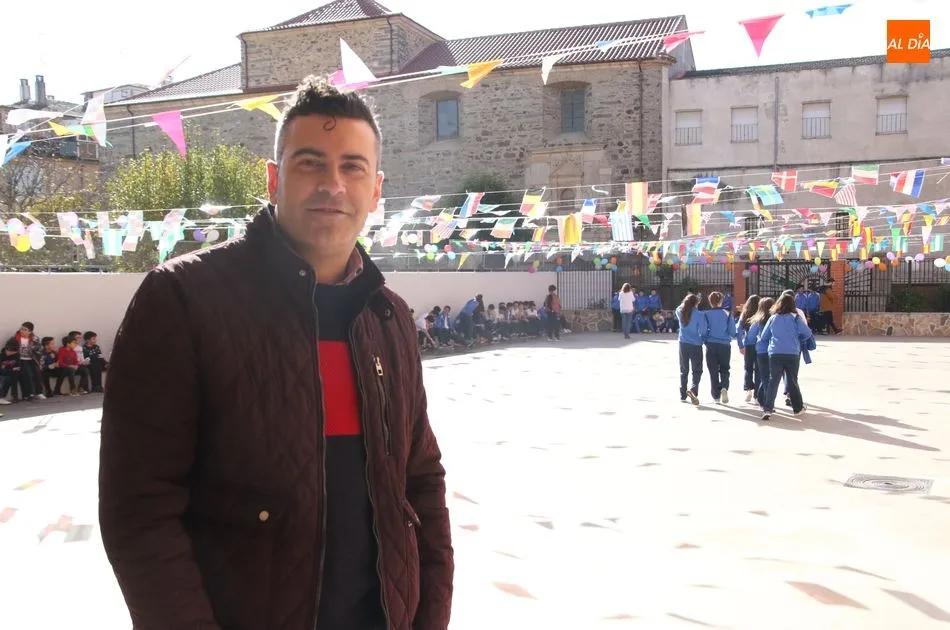 Miguel Ángel Rendal, presidente del AMPA del Colegio Santa Isabel