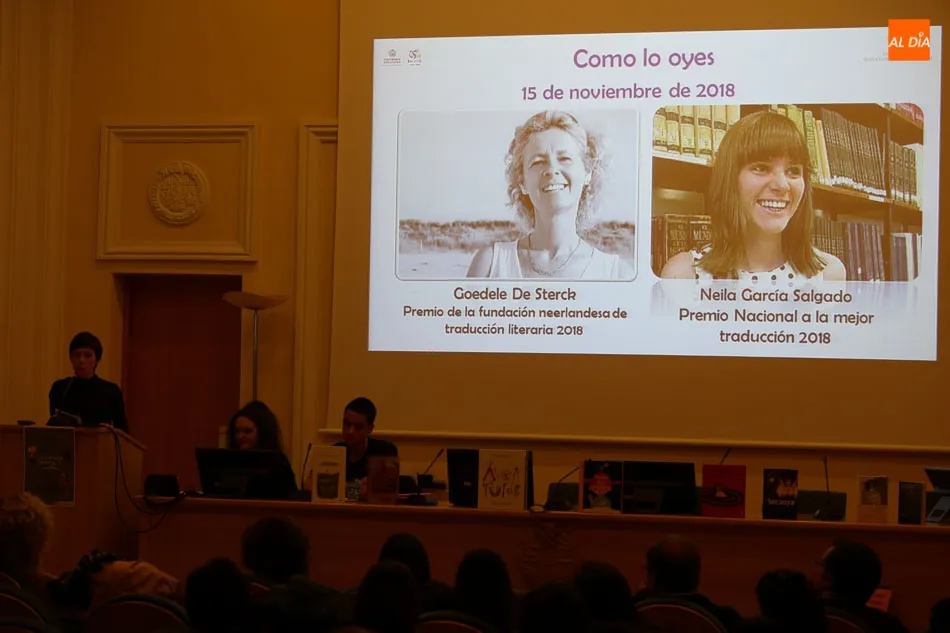 Foto 11 - Las lecturas literarias en distintos idiomas llegan a la Facultad de Traducci&oacute;n y Documentaci&oacute;n