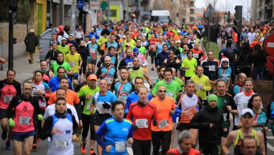 Instantánea de la carrera absoluta de la última edición.