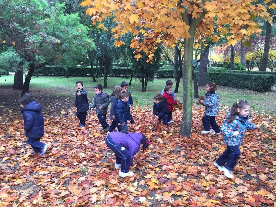 Foto 5 - Los alumnos del San Juan Bosco toman contacto con el oto&ntilde;o en el parque de los Jesuitas